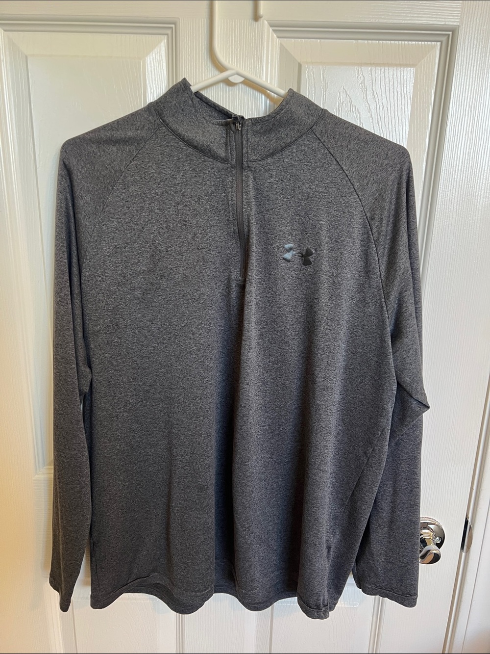 Under Armour Dark Gray Half-Zip Performance Top